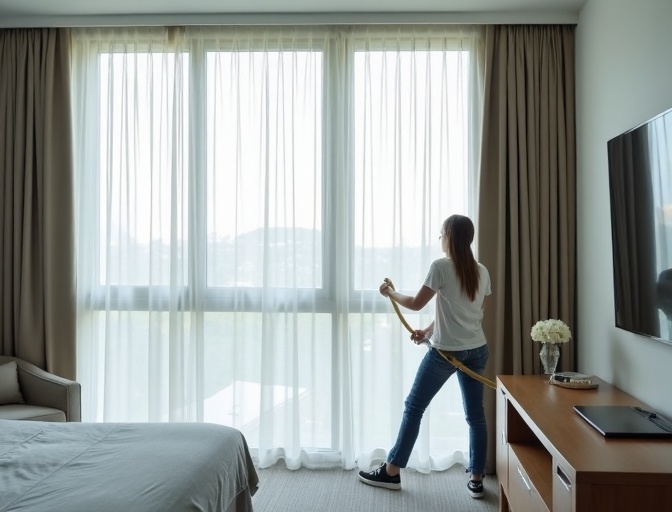 Mitchelton Sheer Curtain Cleaning